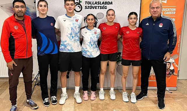 Milli badmintoncular Avrupa'da yarı finalde