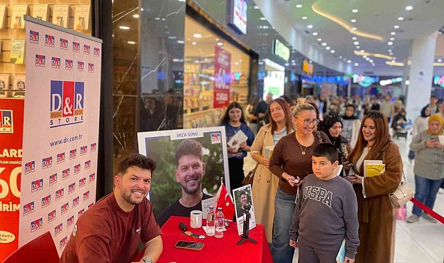 Miraç Çağrı Aktaş Mardian MALL'da okurlarıyla buluştu