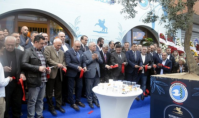 Mudanya Zeytin Kooperatifi satış mağazasını açtı