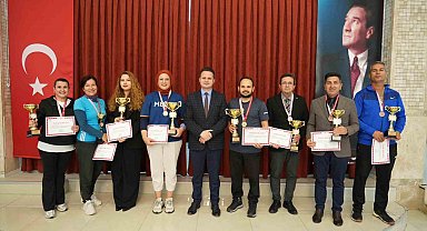 Muğla'da öğretmenler arası spor turnuvalarının ödül töreni coşkuyla gerçekleşti