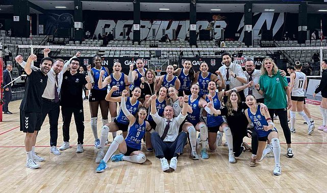 Nilüfer Belediyespor, Beşiktaş'ı set vermeden geçti