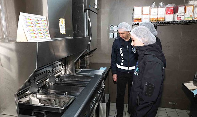 Nilüfer'de zincir restoranlara sıkı denetim