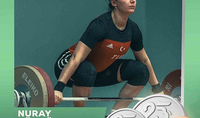 Nuray Güngör'den 2 gümüş, 1 bronz madalya
