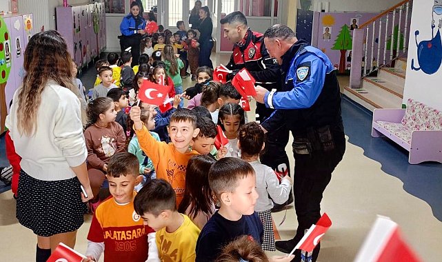 Öğrenciler polisliği tanıdı, güvenlik kurallarını öğrendi