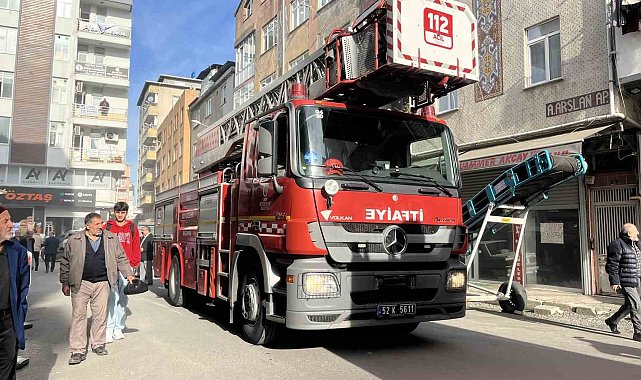 Ordu'da yoğun duman, itfaiye ekiplerini harekete geçirdi