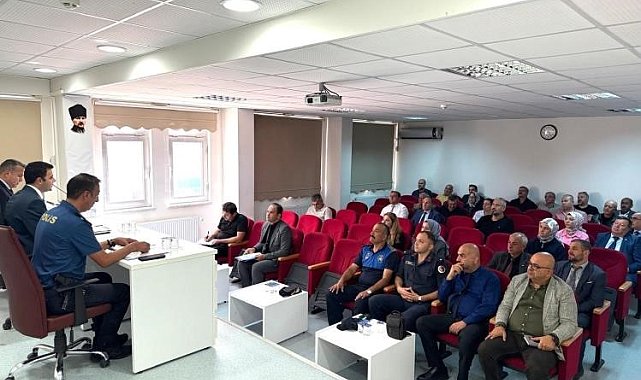 Osmaneli'nde okul güvenliği masaya yatırıldı