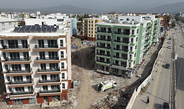 Osmaniye'de yeniden inşa süreci tüm hızıyla devam ediyor