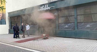 Otelde yangın paniği: 152 kişi tahliye edildi