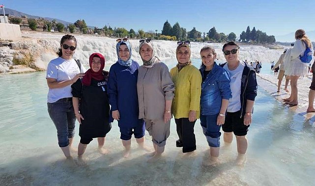 Pamukkale ve Kaklık Mağarası turları yoğun ilgi görüyor