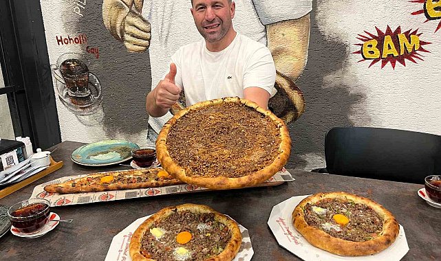 Pidenin bu kez elmalısını yaptılar