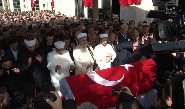 Pilot Hasan Bahar son yolculuğuna uğurlandı