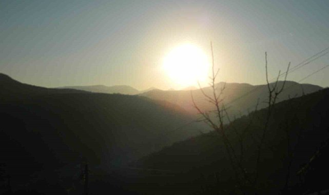 Posof'ta sonbahar devam ediyor