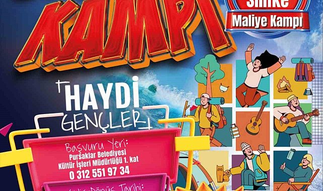 Pursaklar'ın genç kızları gençlik kampına gidiyor