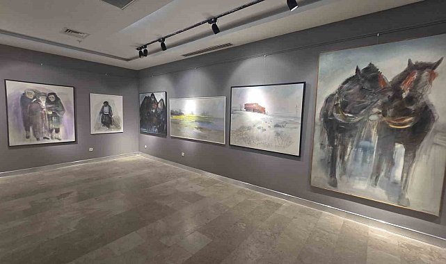 "Doğaçlama" sergisi Tekirdağ'da sanatseverlerle buluştu