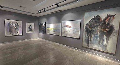 "Doğaçlama" sergisi Tekirdağ'da sanatseverlerle buluştu