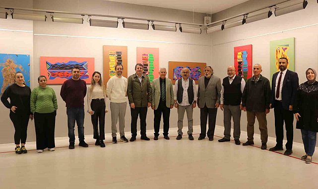 Ressam Mehmet Ali Doğan Sanko Sanat Galerisi'nde sergi açtı