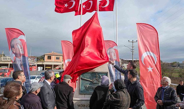 Restore edilen Üç Şehitler Anıtı'nın açılışında duygu dolu anlar yaşandı