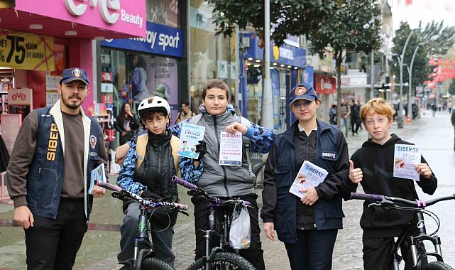 Sakarya polisinden siber suçlara karşı bilinçlendirme çalışması
