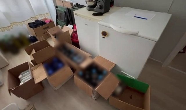 Sakarya'da kaçak içki operasyonu: Bidon bidon sahte alkol ele geçirildi