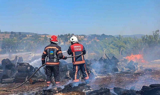 Sakarya'nın kahraman itfaiyecileri 10 ayda 11 bin 595 olaya müdahale etti