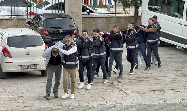 Samsun merkezli 5 ilde dolandırıcılık operasyonu: 12 gözaltı