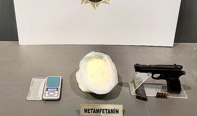 Samsun'da 880 gram metamfetamin ele geçirildi