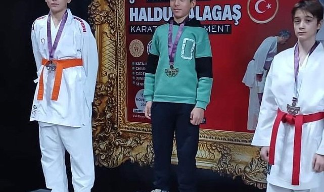 Sarıgöllü sporcu Denizli'de gümüş madalya kazandı