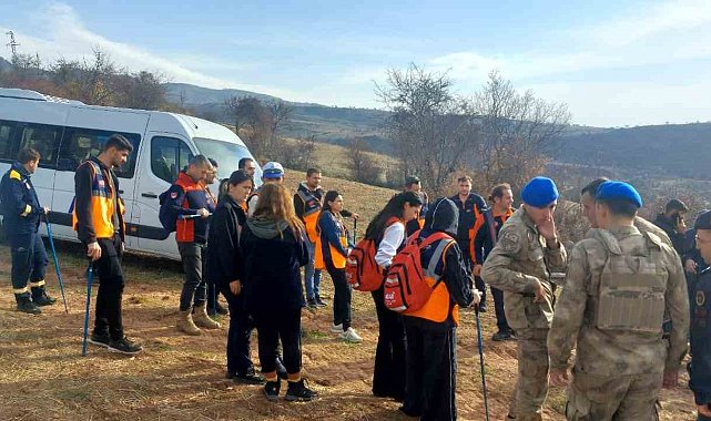 Şebinkarahisar'da kayıp genç için arama çalışması başlatıldı