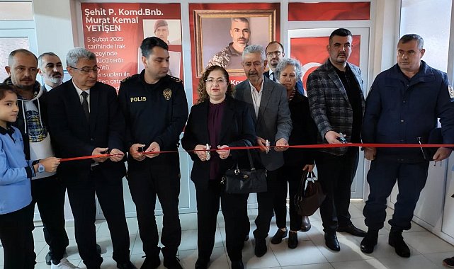 Şehit Binbaşı Yetişen'in adı Mursallı'da kurulan kütüphanede yaşayacak