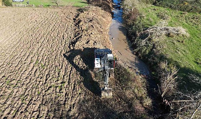 Sinop'ta dere taşkınlarına müdahale