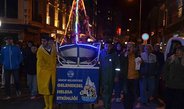Sinop'ta Helesa yürüyüşü