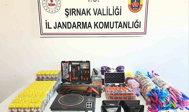 Şırnak'ta Jandarmadan kaçakçılık operasyonu: 55 şüpheli hakkında işlem yapıldı