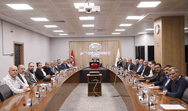 Sökeli muhtarlar, sorun ve taleplerini yetkililere aktardı