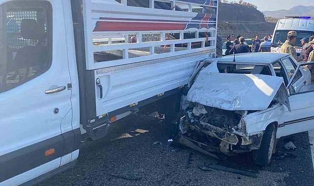 Solhan'da trafik kazası: 1 ölü, 3 yaralı