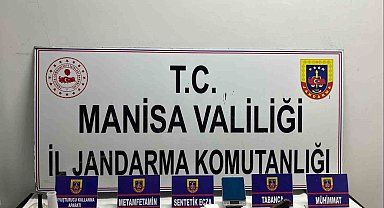 Soma'da jandarmadan uyuşturucu operasyonu