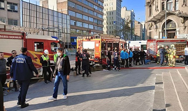 Sosyal Bilimler Üniversitesi'nde duman paniği: 6 kişi dumandan etkilendi