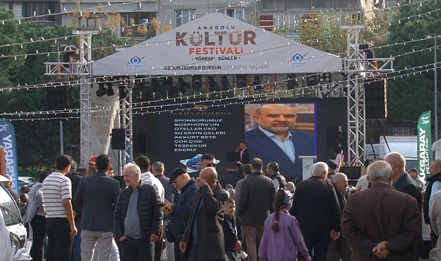 Sultangazi'de Anadolu Kültür Festivali'nde bu kez salihler şehri Aksaray rüzgarı esti