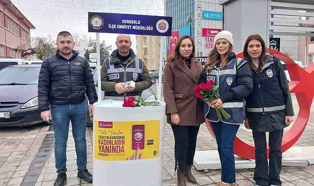 Sungurlu polisi kadınlara 'KADES'i anlattı