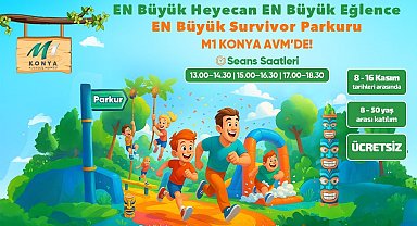 Survivor heyecanı M1 Konya AVM'ye taşınıyor