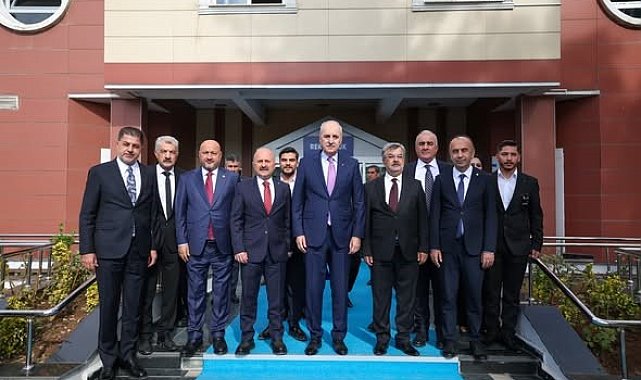 TBMM Başkanı Numan Kurtulmuş'tan Adıyaman Üniversitesi'ne ziyaret