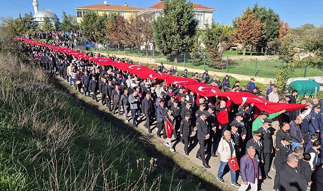 Tekirdağlı şehit İlker Aykut son yolculuğuna uğurlandı: Eşi ve oğlu askeri kıyafet giydi