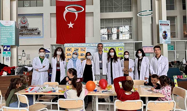 Tıp Fakültesi öğrencileri 'lösemili' çocuklara dikkat çekti