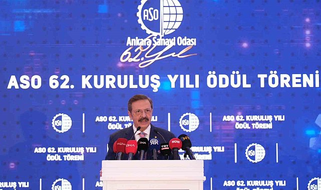 TOBB Başkanı Hisarcıklıoğlu: "ASO, hayata geçirdiği projelerle çalışmalarla Ankara'nın marka değerini arttırıyor"