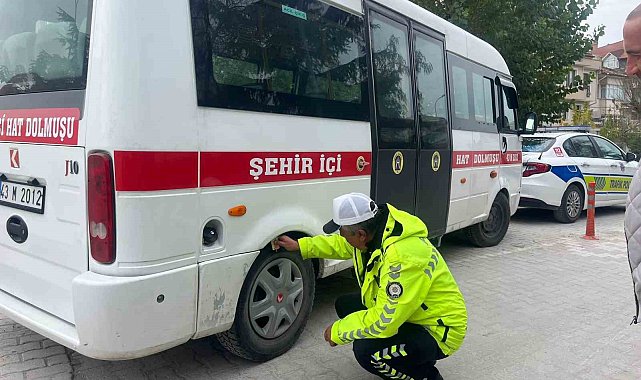 Toplu taşıma araçları kontrol altında