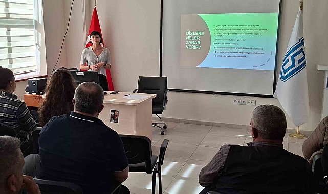 Toplumsal farkındalık için diş sağlığı eğitimi verildi