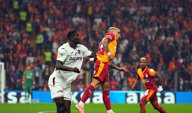 Trendyol Süper Lig: Galatasaray: 0 - Trabzonspor: 0