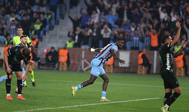 Trendyol Süper Lig: Trabzonspor: 1 - Alanyaspor: 0