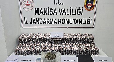 Turgutlu'da jandarmadan zehir tacirine baskın