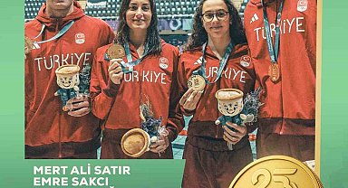 Türkiye, yüzmede 6 altın, 2 gümüş, 1 bronz madalya kazandı