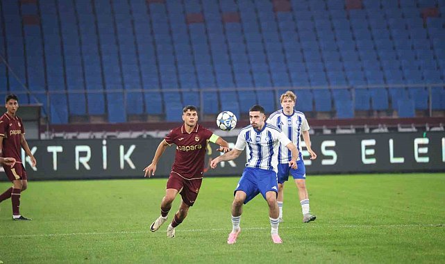 UEFA Gençlik Ligi: Trabzonspor U19: 0 - HJK Helsinki U19: 1
